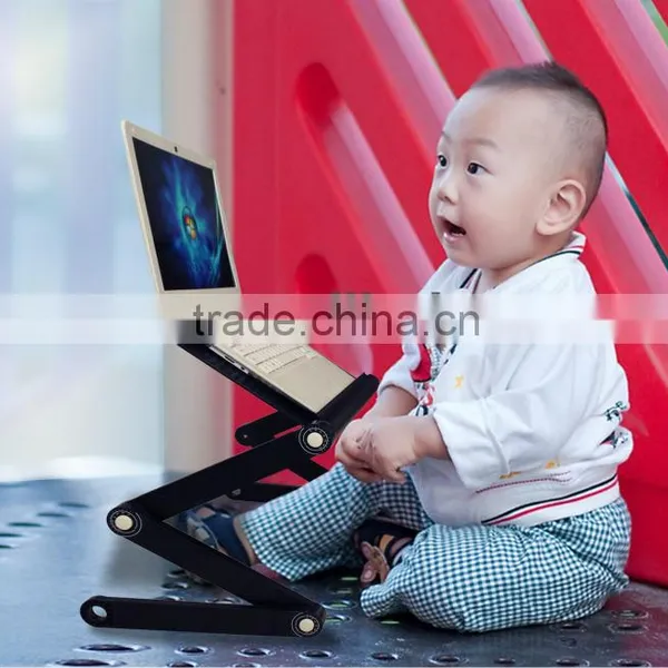 Laptop Table Stand New Design Modern Recbook Computer Adjustable Desk Table for Bed and Sofa, photo-4
