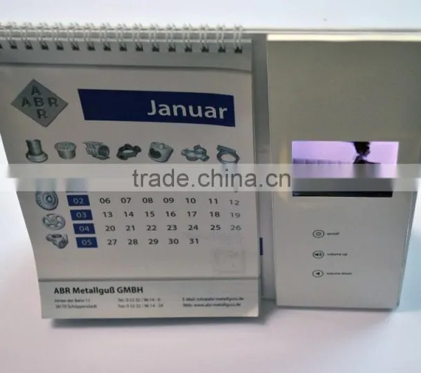 Digital Business Card With LCD Video Brochure Invitation Card photo-2