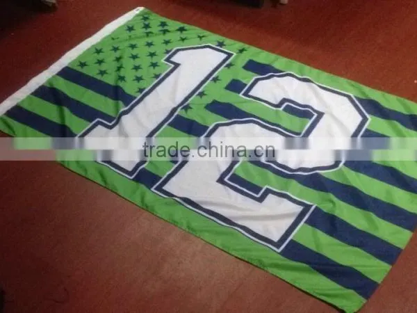 Customized Waterproof Printed Flags Screen Printing Car Flag and Full Colors UV Resistant Custom Flags -- DH 17634 photo-2