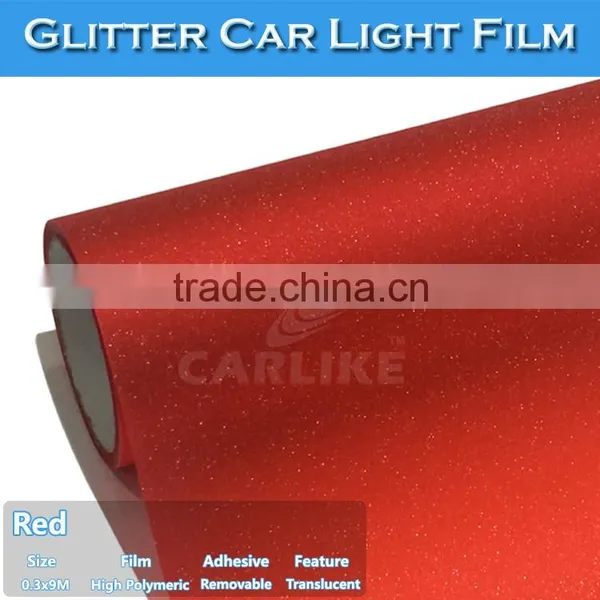 Top Quality Personalized Stickers Red Auto Light Film Colored Vinyl Tape photo-3