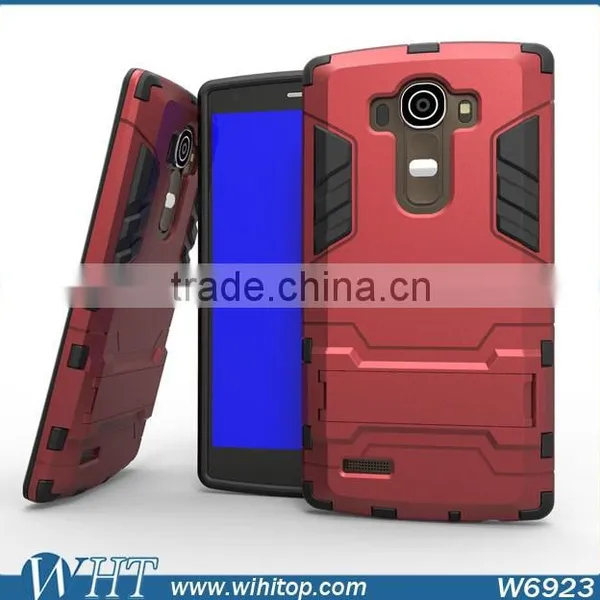 Heavy Duty Rugged Armor Case for LG G4 With Kickstand photo-2