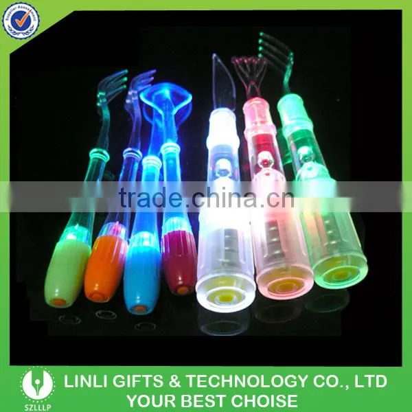 2016 Cheap Plastic Personal Led Fork And Spoon, Logo Printed Kids Tableware photo-5