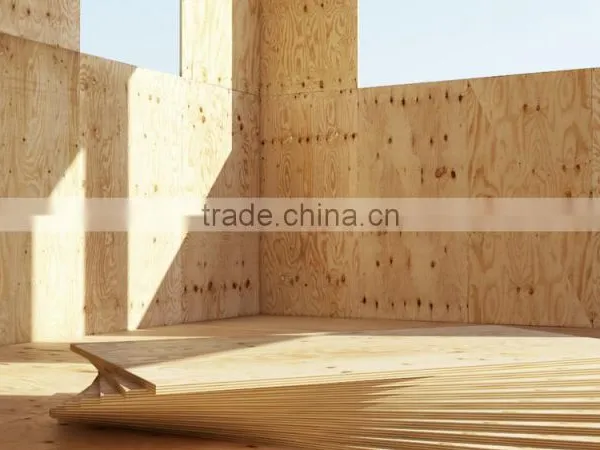 VP Plywood Room Flooring Customized Multi-layer Plywood Melamine Coated Plywood