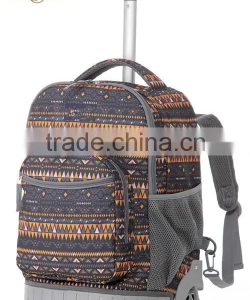 Durable Trolley Backpack With Wheels photo-2