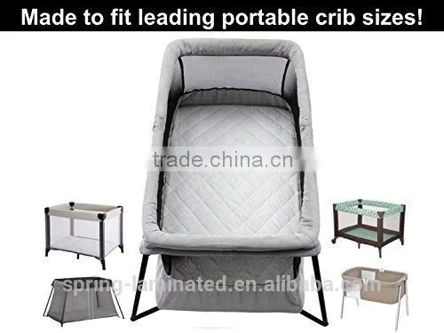 39"*27" 2016new Waterproof Bamboo Terry Crib Pad photo-4