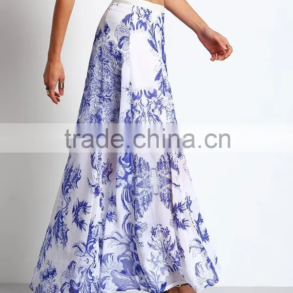 Elegant Front Opening Long Skirt photo-4