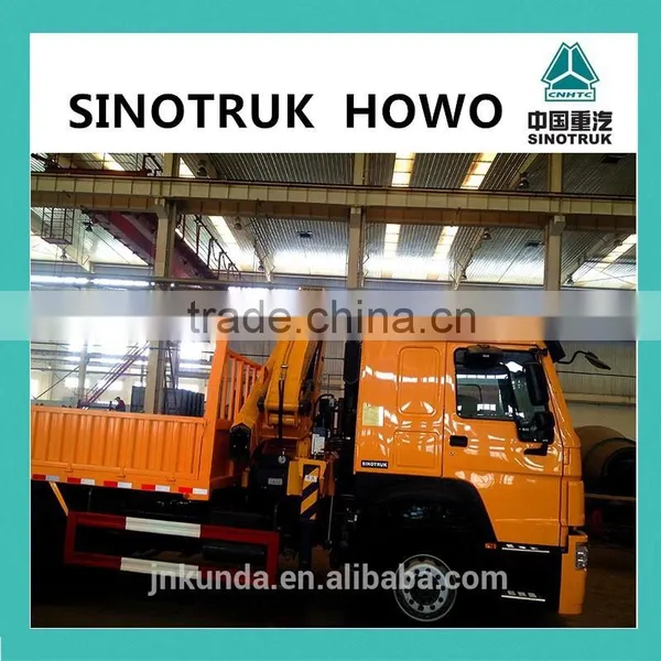 New Condition Howo 25 Ton Cargo Truck With 10 Ton XCMG Truck Crane for Sale Quality Choice photo-2