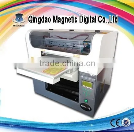 Digital Inkjet Flatbed Eco-solvent Any Color T-shirt Printer, Color no Fade photo-2