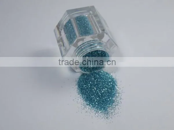 0.2mm PET Light Blue Glitter Powder photo-2