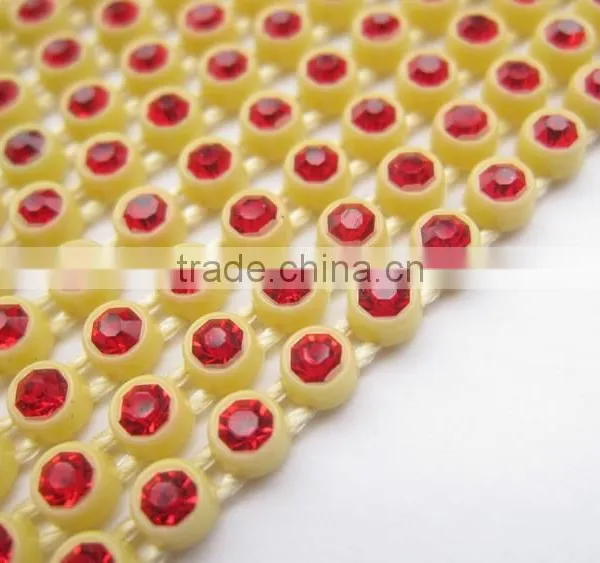 SS6 Rhinestone Banding, Cabuchon, Furniture Accessories for Jewelry,10yards Rhinestone Trimming photo-2