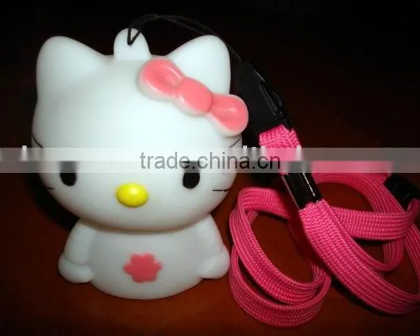 Led Gifts Kitty With Mobile Lanyard