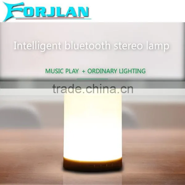 New Coming Colorful Touch Lamp Portable Speaker Bluetooth Speaker Led Light Lamp photo-2