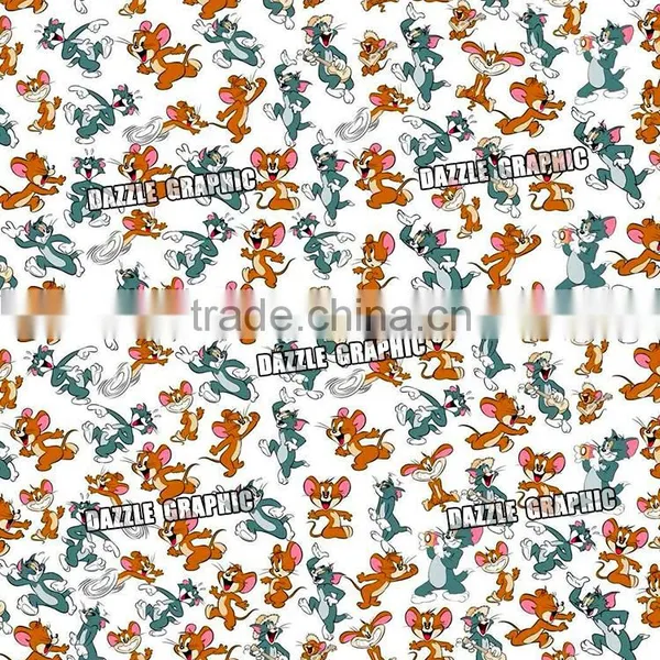 Pretty Popular Cartoon Pattern Hydrographic Printing Film Width 0.5M No.DGLGD075 Dazzle Graphic Water Transfer Film photo-2