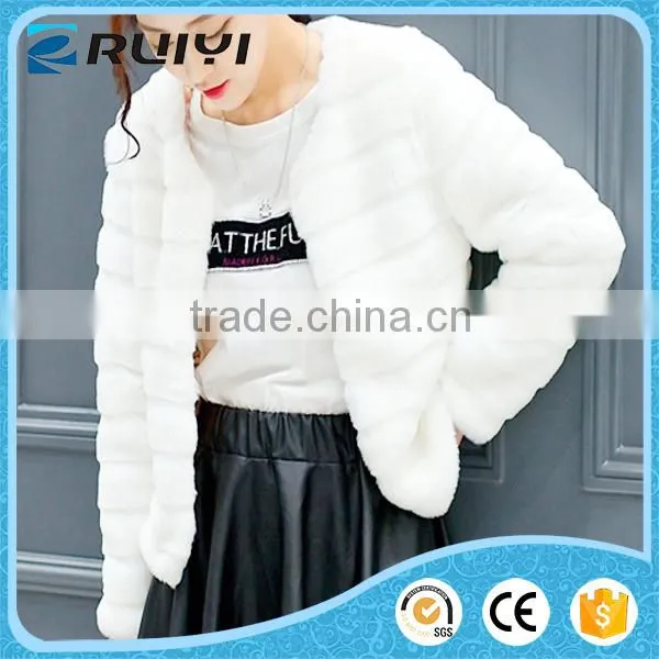 Women's Coat Turkish Coat for Long Sleeves Faux Fur Coat photo-5