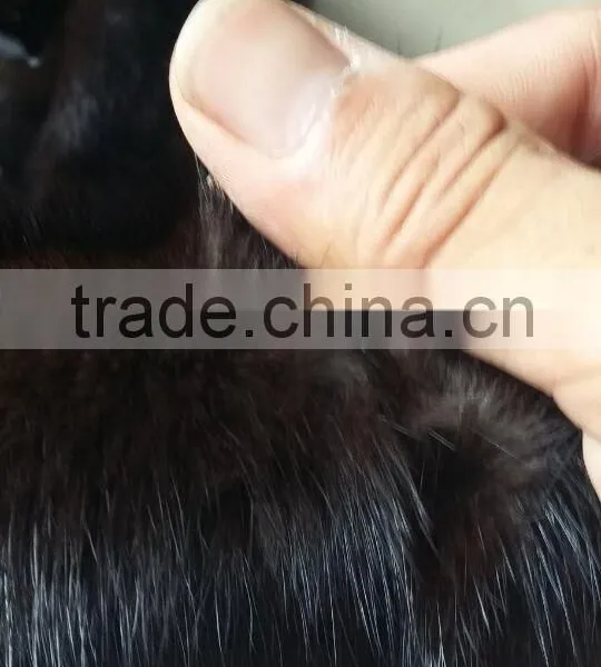 Factory Direct Black Color Sable Fur Skin / Real Tan Mink Fur Skin photo-3