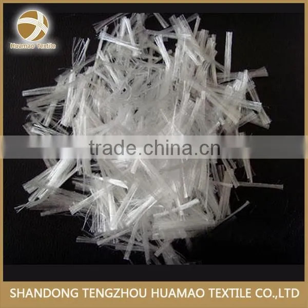 HM 100% Virgin High Tenacity Raw White pp Cement Fiber photo-5