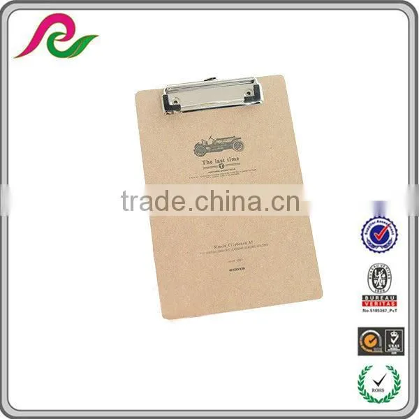 Creative Design A4 Sleeve Clip Handmade Paper Cardboard Tablet File Folder for Business & School photo-3