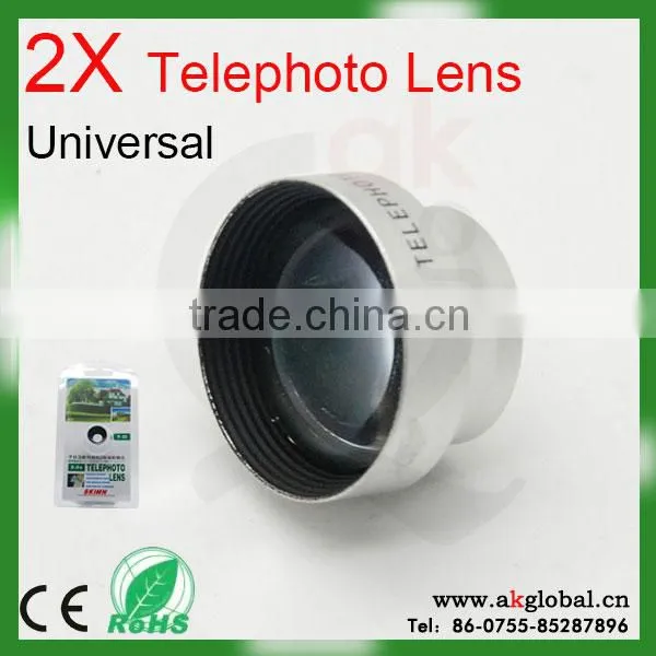 2X Telephoto Lens for Iphone Mobile Phone Digital Camera Lens