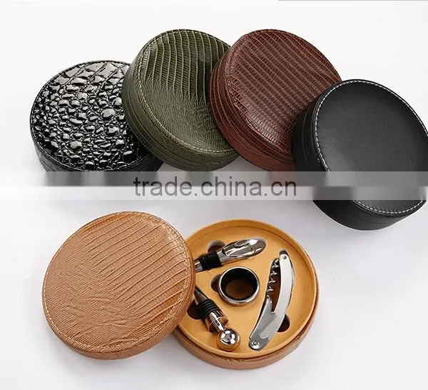 Promotional 5pcs Metal Stainless Steel Wine Cocktail Shaker Bar Tool Set for Gift photo-3