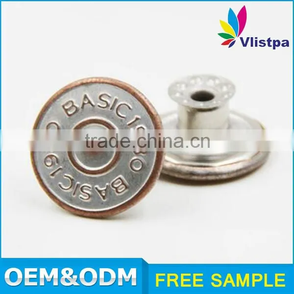 Various Style SGS Certificated Metal Military Uniform Coat Press Snap Pants Button photo-5
