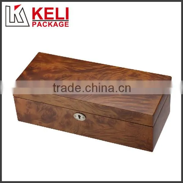 New Product Luxury Wood Grain Wooden Wine Gift Box
