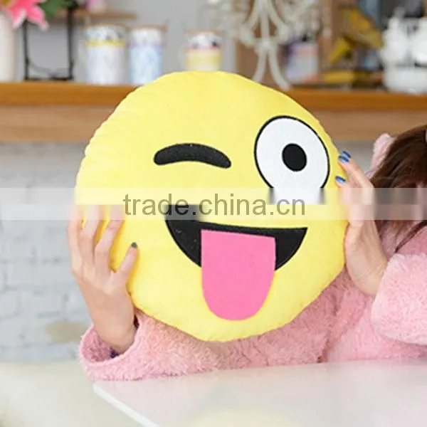 Cute Emoticon Plush Emoji Pillow Wholesale photo-4