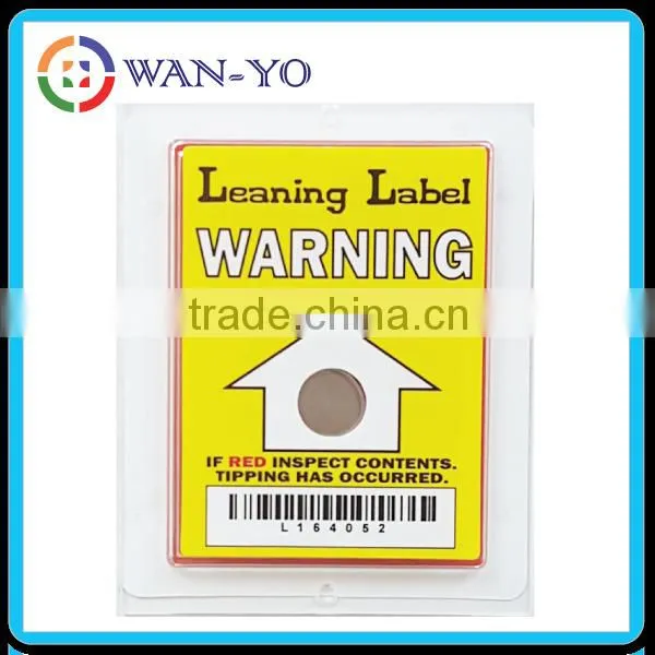 [ Leaning Label - Sensitive Cargo Indicator Reduce Damage ] photo-3