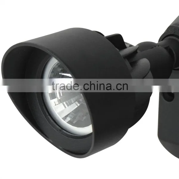 Double Heads 24W 2700-6500K Die-cast Aluminum Motion Sensor Security Light photo-3