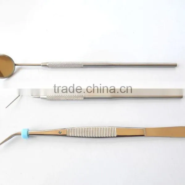 Examination Magnifying Dental Mouth Mirror Heads With Handle Stainless Steel photo-4