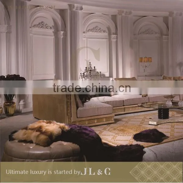 JS14-20 2 Seat Armless Sofa Set in Living Room From JL&C Luxury Home Furniture New Sofa Designs 2016 (China Supplier) photo-2