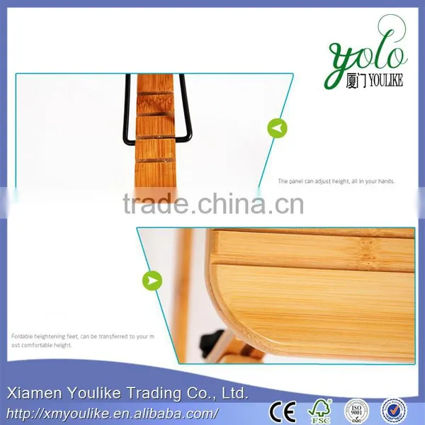Convenient Design Bamboo Folding Desk Bamboo PC/computer Desk photo-6