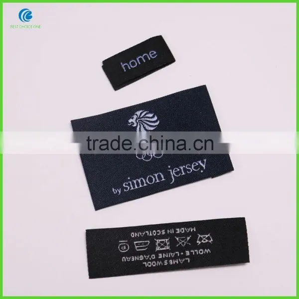 Wholesale High Quality Factory Direct Garment Labels/Woven Tag Sew Onto Clothing photo-4