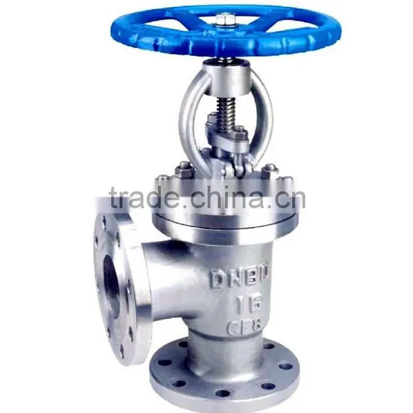 DIN Angle Pattern Bellows Sealed Globe Valve photo-5