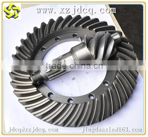 LIUGONG Loader Parts Gear Construction Machinery Wheel Loader 300F Bevel Gear Manufacturer Axle Spiral Bevel photo-4