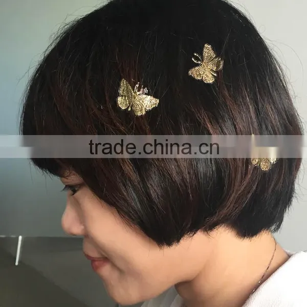 Wholesale Gold Silver Color Metallic Tattoo Temporary Gold Hair and Body Tattoo Sticker Factory photo-2