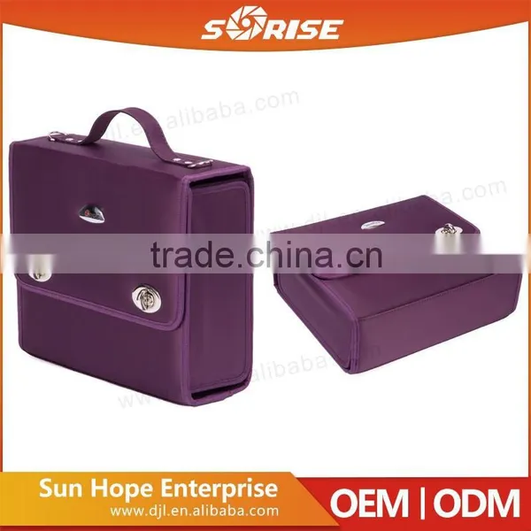 China Wholesale Black Nylon Rolling Station Makeup Case photo-6