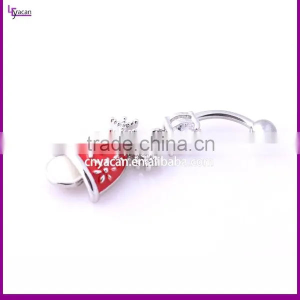 Christmas Dangle Body Jewelry Batman Navel Piercing photo-2