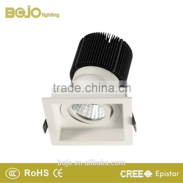 Square Adjustable 6w 9w 13wled Spotlight With Aluminum Heat Sink photo-3