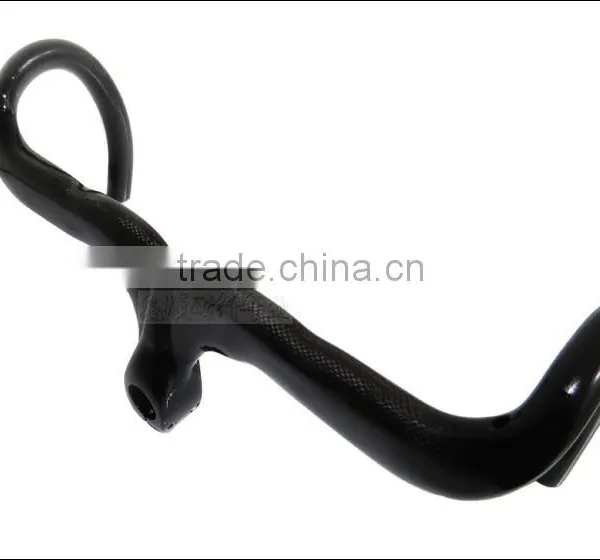 OEM no Logo Mountain Bikes Carbon Handlebar Mtb Road Bike Accessories Bicycle Parts Grips With Stem BH2329