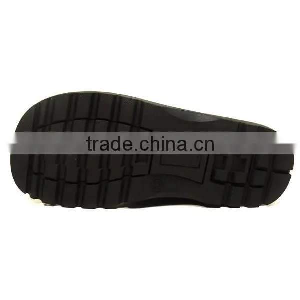 Fitkids Bulk Wholesale Pure Black Strap Leather Children School Shoes photo-2