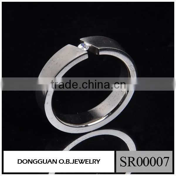 European American Rings Design Stainless Steel Gold And Silver Finger Men's Ring photo-4