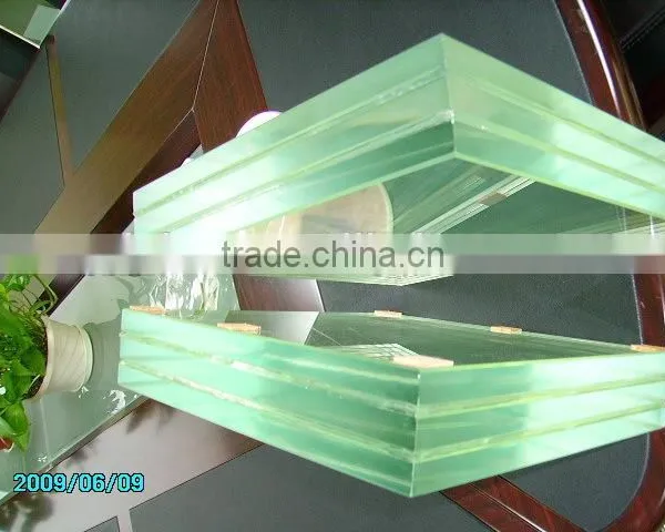Green Tinted Laminated Glass With 2 Interlayers photo-6