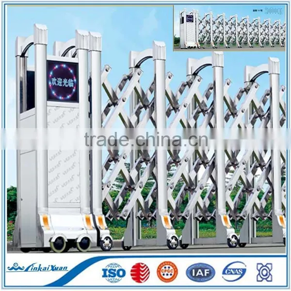 Automatic Folding Sliding Gate / Retractable Door / Folding Gate With CE Certificate photo-2