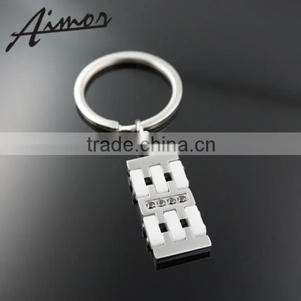 Promotional Gifts cheap custom logo print Stainless Steel Key Chain