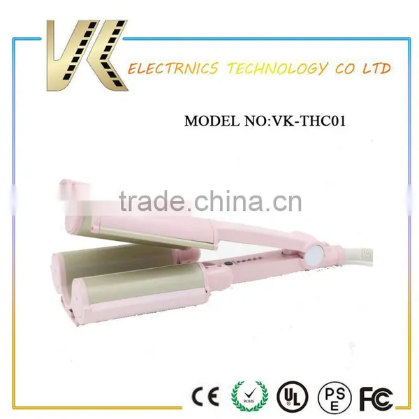Hair Care Device Hair Styler MCH Heat Three Wands Hair Curling Wand Hair Curler photo-6
