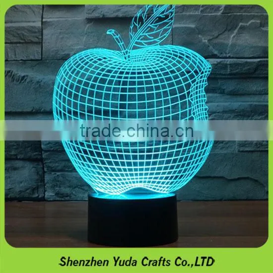 We Do All Kinds Of Small Night Light Acrylic Desktop Lamp With Touch Switch Base photo-4