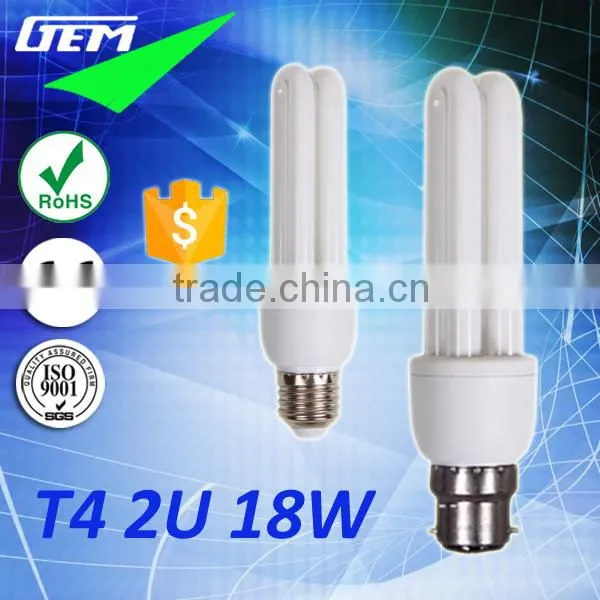 2700-6500K 5-26W 2U Energy Bulb With E14/E27/B22 Lamp Base photo-3