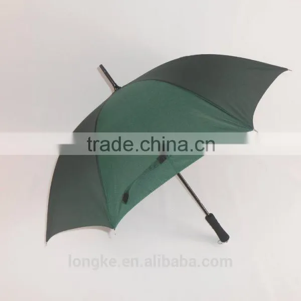 Solid Color Soft Touching Foam Eva Handle Golf Umbrella Fiberglass Shaft photo-4