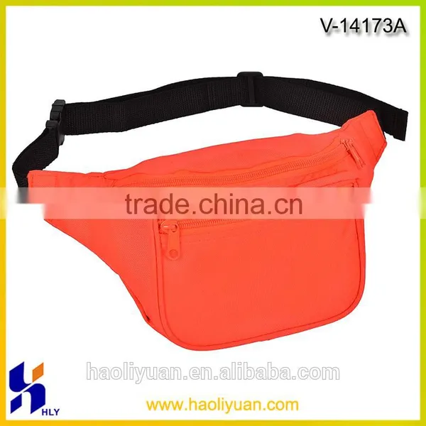 Unisex Neo Orange Simple Sports Waist Bags photo-3