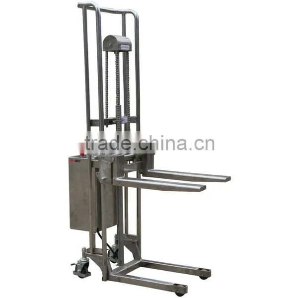 Hydraulic Electric Stainless Steel Forklift Stacker photo-2